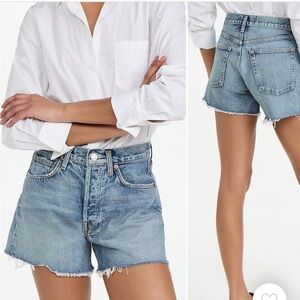 AGOLDE long parker vintage short